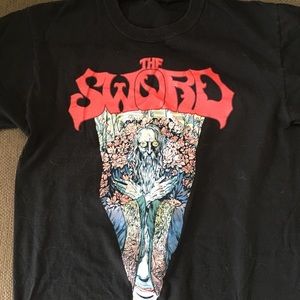 The sword band tee shirt